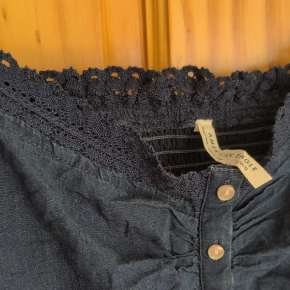 AEO Navy Ruffle Set - Picture 5 of 16